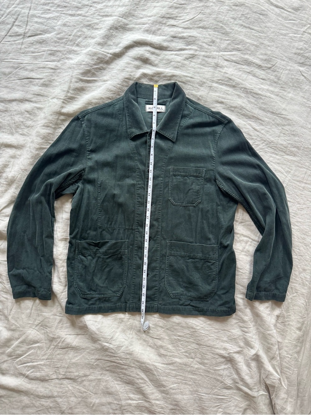 Alex Mill Dark Green Corduroy Chore Coat - M - Picture 3 of 4